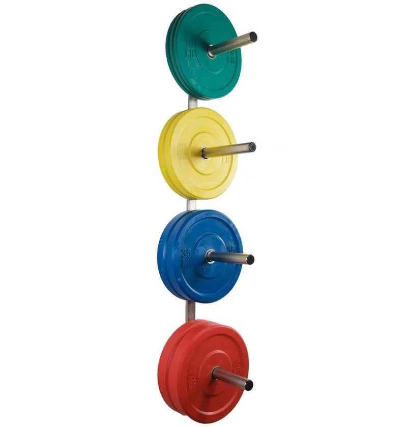 Chrome Wall Mounted Bumper Plate Storage (4-6 Week Lead Time)