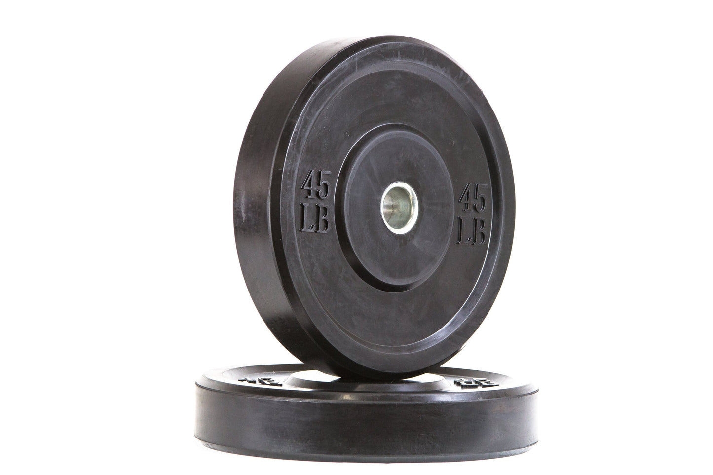 Standard Black Bumper Plates (PAIRS) $1.19/lb