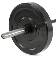 Standard Black Bumper Plates (PAIRS) $1.19/lb