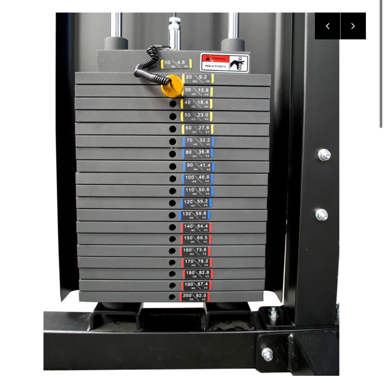 PL7320E Functional Trainer Squat Rack Front Load