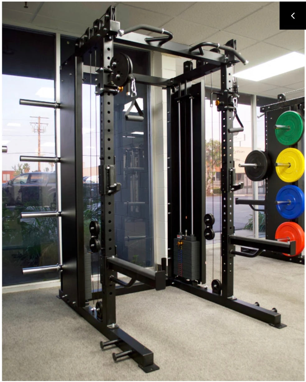 PL7320E Functional Trainer Squat Rack Front Load