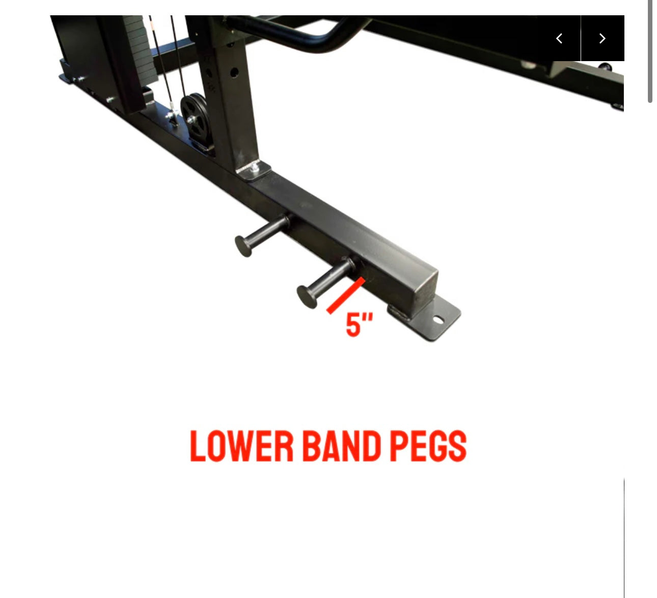 PL7320E Functional Trainer Squat Rack Front Load