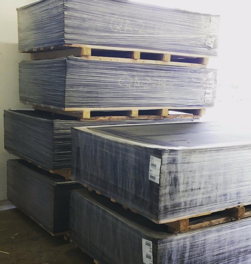 Rubber Flooring Mat 4' X 6' , 3/4"