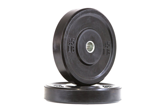Standard Black Bumper Plates (PAIRS) $1.19/lb