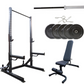 Basic Squat Rack PL7352 Package Deal