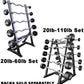 Curl Bar Set (5 to 10 total Barbells)