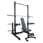 Deluxe Squat Rack (PRE ORDER)+ 45 LB Bar+ FID Bench PACKAGE DEAL