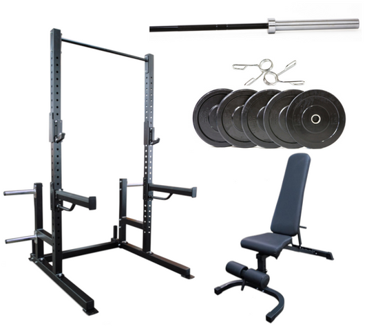 Deluxe Squat Rack PL7353 Package Deal PRE ORDER