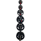 Urethane Olympic Rubber Grip Plate Set 245 LBS IN STOCK