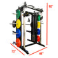 PL7320F Functional Trainer Squat Rack Double Sided