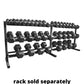 Rubber Hex Dumbbells Sets $0.79/lb PRE ORDER 6-8 WEEKS
