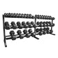 Rubber Hex Dumbbells (Pairs) $1.19/lb