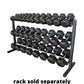 Rubber Hex Dumbbells Sets $0.79/lb PRE ORDER 6-8 WEEKS