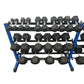 Rubber Hex Dumbbells (Pairs) $1.19/lb