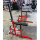 Connected Squat Stands with Built-in Spotter Arms