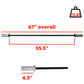 10 KG (22 LB) 5' Bar