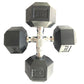 Rubber Hex Dumbbells (Pairs) $1.19/lb