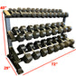 Rubber Hex Dumbbells (Pairs) $1.19/lb