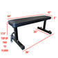 2" X 2" Flat Bench PL7327B