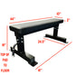 3" X 3" Flat Bench PL7327C