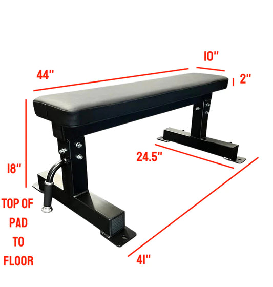 3" X 3" Flat Bench PL7327C